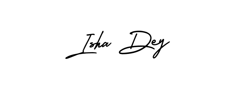 Make a beautiful signature design for name Isha Dey. Use this online signature maker to create a handwritten signature for free. Isha Dey signature style 3 images and pictures png