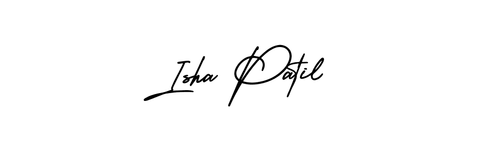 It looks lik you need a new signature style for name Isha Patil. Design unique handwritten (AmerikaSignatureDemo-Regular) signature with our free signature maker in just a few clicks. Isha Patil signature style 3 images and pictures png