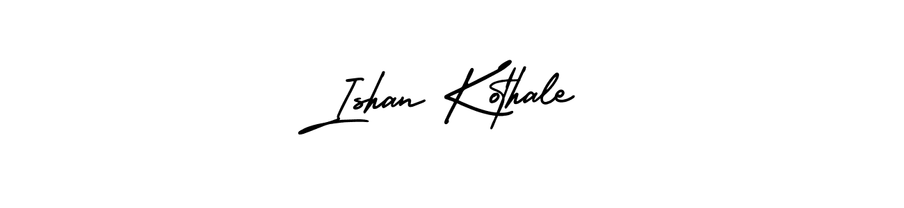 Make a short Ishan Kothale signature style. Manage your documents anywhere anytime using AmerikaSignatureDemo-Regular. Create and add eSignatures, submit forms, share and send files easily. Ishan Kothale signature style 3 images and pictures png