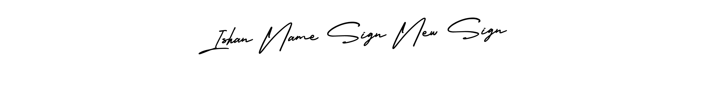 The best way (AmerikaSignatureDemo-Regular) to make a short signature is to pick only two or three words in your name. The name Ishan Name Sign New Sign include a total of six letters. For converting this name. Ishan Name Sign New Sign signature style 3 images and pictures png