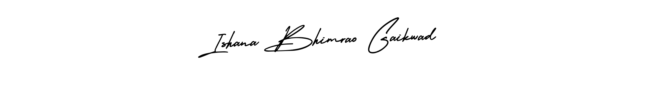 Check out images of Autograph of Ishana Bhimrao Gaikwad name. Actor Ishana Bhimrao Gaikwad Signature Style. AmerikaSignatureDemo-Regular is a professional sign style online. Ishana Bhimrao Gaikwad signature style 3 images and pictures png