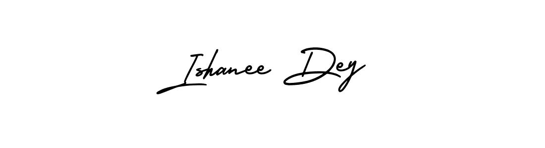 This is the best signature style for the Ishanee Dey name. Also you like these signature font (AmerikaSignatureDemo-Regular). Mix name signature. Ishanee Dey signature style 3 images and pictures png