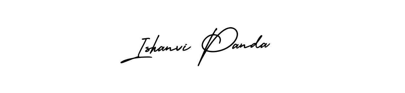 AmerikaSignatureDemo-Regular is a professional signature style that is perfect for those who want to add a touch of class to their signature. It is also a great choice for those who want to make their signature more unique. Get Ishanvi Panda name to fancy signature for free. Ishanvi Panda signature style 3 images and pictures png