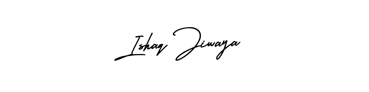 Also You can easily find your signature by using the search form. We will create Ishaq Jiwaya name handwritten signature images for you free of cost using AmerikaSignatureDemo-Regular sign style. Ishaq Jiwaya signature style 3 images and pictures png