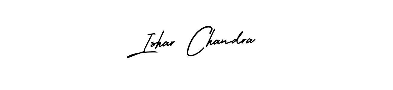 Also we have Ishar Chandra name is the best signature style. Create professional handwritten signature collection using AmerikaSignatureDemo-Regular autograph style. Ishar Chandra signature style 3 images and pictures png