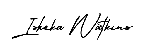 Generate high-definition signature styles for Isheka Watkins. The AmerikaSignatureDemo-Regular typeface ensures crisp legibility and sophisticated design. Isheka Watkins signature style 3 images and pictures png