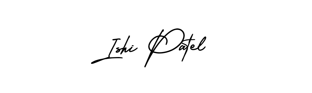 Best and Professional Signature Style for Ishi Patel. AmerikaSignatureDemo-Regular Best Signature Style Collection. Ishi Patel signature style 3 images and pictures png