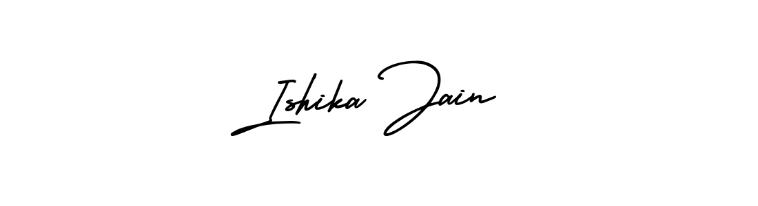 Make a beautiful signature design for name Ishika Jain. Use this online signature maker to create a handwritten signature for free. Ishika Jain signature style 3 images and pictures png