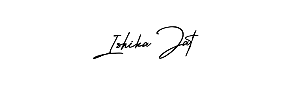You can use this online signature creator to create a handwritten signature for the name Ishika Jat. This is the best online autograph maker. Ishika Jat signature style 3 images and pictures png