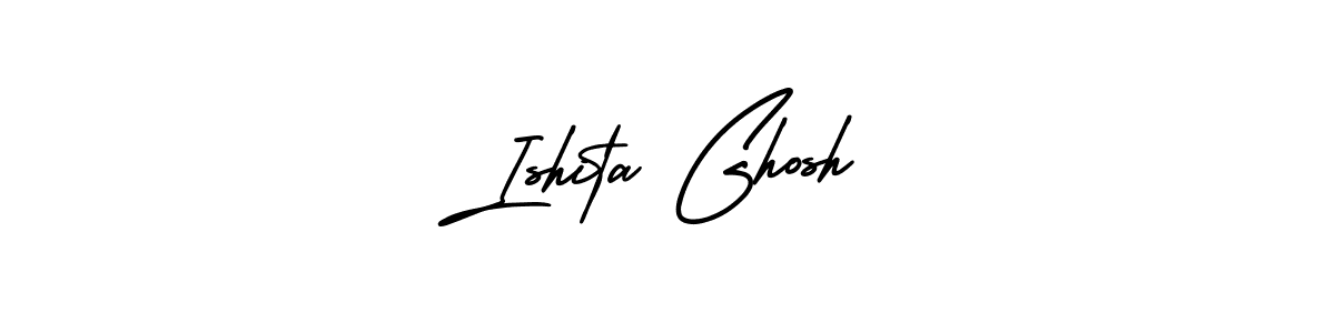Also You can easily find your signature by using the search form. We will create Ishita Ghosh name handwritten signature images for you free of cost using AmerikaSignatureDemo-Regular sign style. Ishita Ghosh signature style 3 images and pictures png