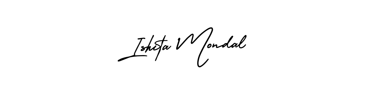 Make a beautiful signature design for name Ishita Mondal. Use this online signature maker to create a handwritten signature for free. Ishita Mondal signature style 3 images and pictures png