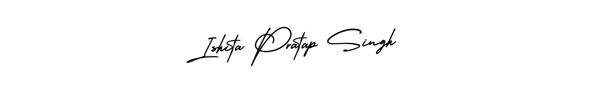 Also You can easily find your signature by using the search form. We will create Ishita Pratap Singh name handwritten signature images for you free of cost using AmerikaSignatureDemo-Regular sign style. Ishita Pratap Singh signature style 3 images and pictures png