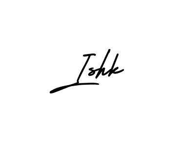 Also You can easily find your signature by using the search form. We will create Ishk name handwritten signature images for you free of cost using AmerikaSignatureDemo-Regular sign style. Ishk signature style 3 images and pictures png