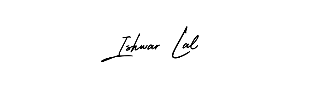 Create a beautiful signature design for name Ishwar Lal. With this signature (AmerikaSignatureDemo-Regular) fonts, you can make a handwritten signature for free. Ishwar Lal signature style 3 images and pictures png