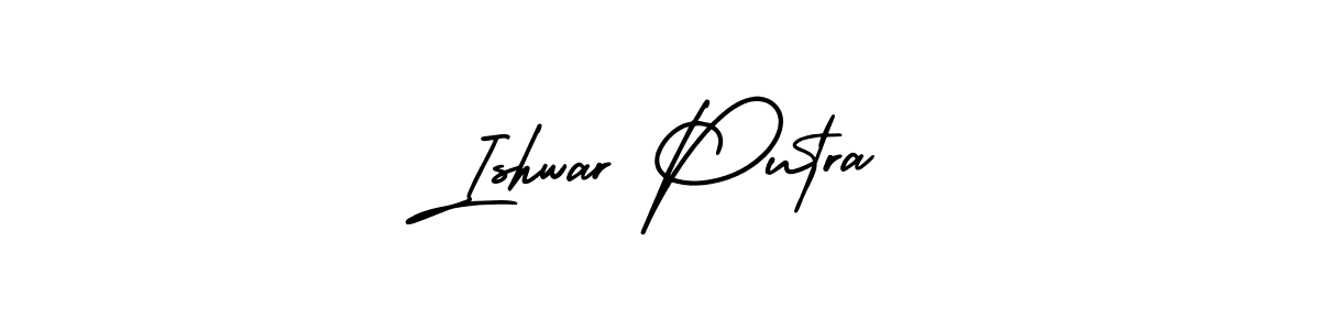 Also we have Ishwar Putra name is the best signature style. Create professional handwritten signature collection using AmerikaSignatureDemo-Regular autograph style. Ishwar Putra signature style 3 images and pictures png