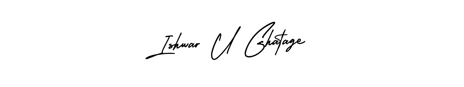 Once you've used our free online signature maker to create your best signature AmerikaSignatureDemo-Regular style, it's time to enjoy all of the benefits that Ishwar U Ghatage name signing documents. Ishwar U Ghatage signature style 3 images and pictures png