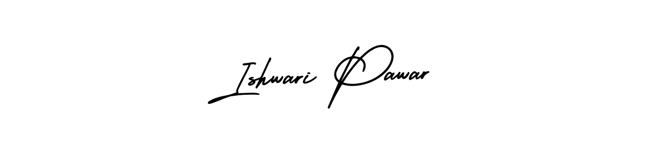 Also we have Ishwari Pawar name is the best signature style. Create professional handwritten signature collection using AmerikaSignatureDemo-Regular autograph style. Ishwari Pawar signature style 3 images and pictures png