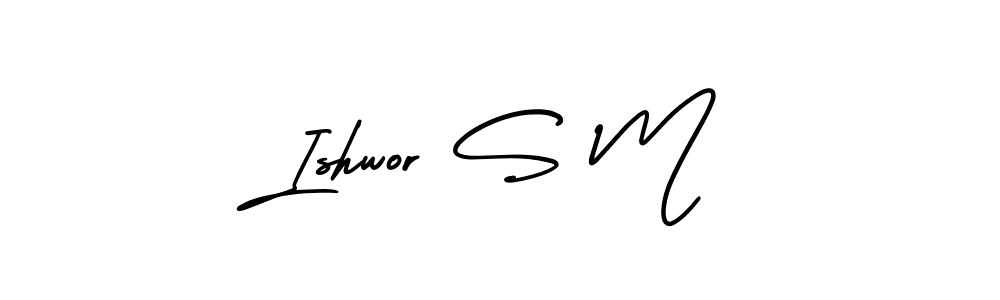 Once you've used our free online signature maker to create your best signature AmerikaSignatureDemo-Regular style, it's time to enjoy all of the benefits that Ishwor S M name signing documents. Ishwor S M signature style 3 images and pictures png