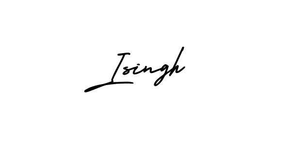 Similarly AmerikaSignatureDemo-Regular is the best handwritten signature design. Signature creator online .You can use it as an online autograph creator for name Isingh. Isingh signature style 3 images and pictures png