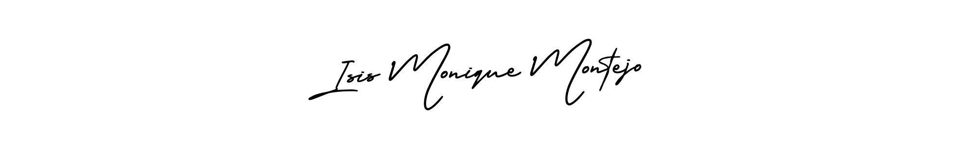 Once you've used our free online signature maker to create your best signature AmerikaSignatureDemo-Regular style, it's time to enjoy all of the benefits that Isis Monique Montejo name signing documents. Isis Monique Montejo signature style 3 images and pictures png