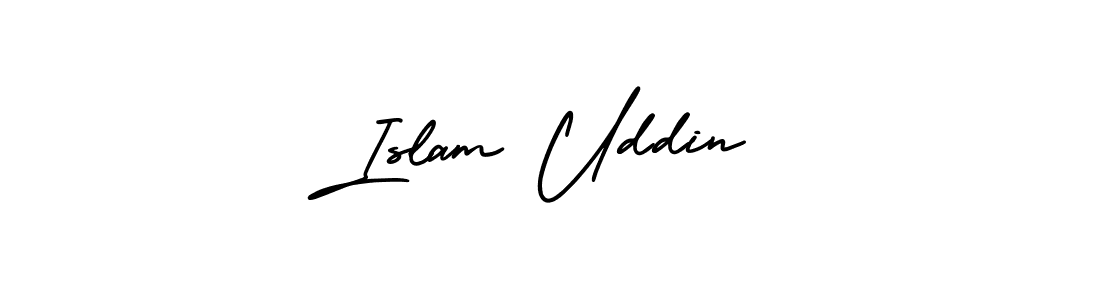 This is the best signature style for the Islam Uddin name. Also you like these signature font (AmerikaSignatureDemo-Regular). Mix name signature. Islam Uddin signature style 3 images and pictures png