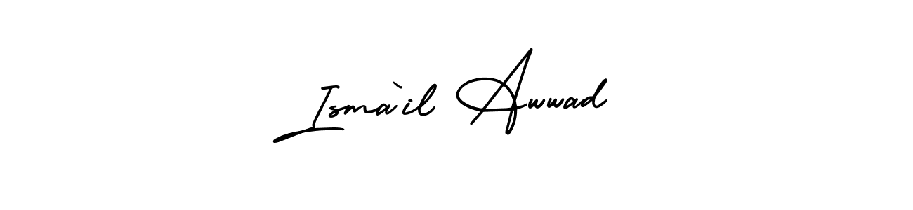 Here are the top 10 professional signature styles for the name Isma`il Awwad. These are the best autograph styles you can use for your name. Isma`il Awwad signature style 3 images and pictures png