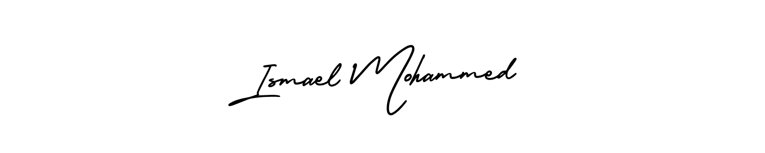 Make a short Ismael Mohammed signature style. Manage your documents anywhere anytime using AmerikaSignatureDemo-Regular. Create and add eSignatures, submit forms, share and send files easily. Ismael Mohammed signature style 3 images and pictures png