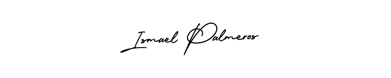 Similarly AmerikaSignatureDemo-Regular is the best handwritten signature design. Signature creator online .You can use it as an online autograph creator for name Ismael Palmeros. Ismael Palmeros signature style 3 images and pictures png