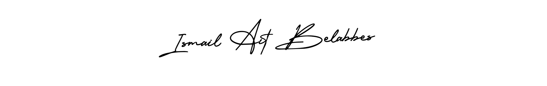 Also we have Ismail Ait Belabbes name is the best signature style. Create professional handwritten signature collection using AmerikaSignatureDemo-Regular autograph style. Ismail Ait Belabbes signature style 3 images and pictures png