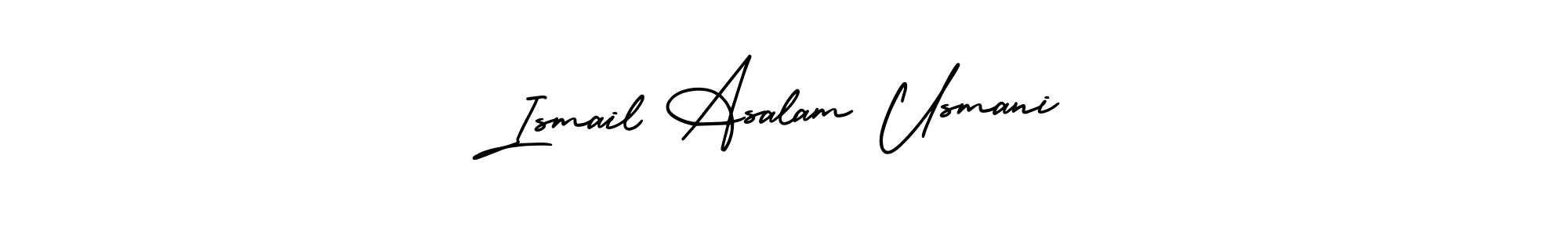 Also we have Ismail Asalam Usmani name is the best signature style. Create professional handwritten signature collection using AmerikaSignatureDemo-Regular autograph style. Ismail Asalam Usmani signature style 3 images and pictures png