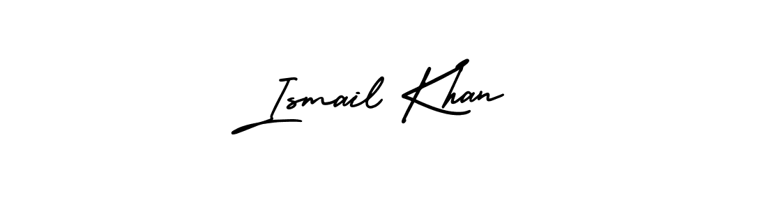 This is the best signature style for the Ismail Khan name. Also you like these signature font (AmerikaSignatureDemo-Regular). Mix name signature. Ismail Khan signature style 3 images and pictures png