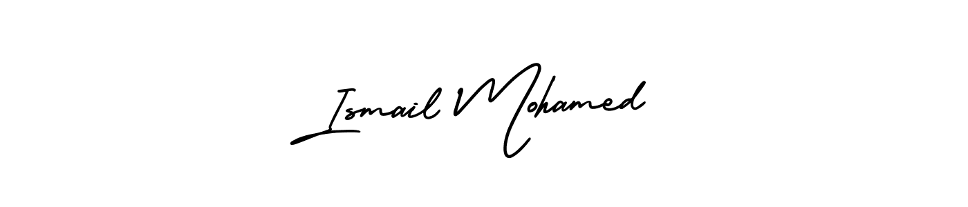 How to make Ismail Mohamed signature? AmerikaSignatureDemo-Regular is a professional autograph style. Create handwritten signature for Ismail Mohamed name. Ismail Mohamed signature style 3 images and pictures png