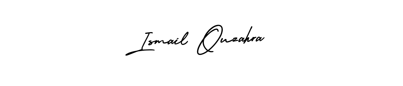 How to Draw Ismail Ouzahra signature style? AmerikaSignatureDemo-Regular is a latest design signature styles for name Ismail Ouzahra. Ismail Ouzahra signature style 3 images and pictures png