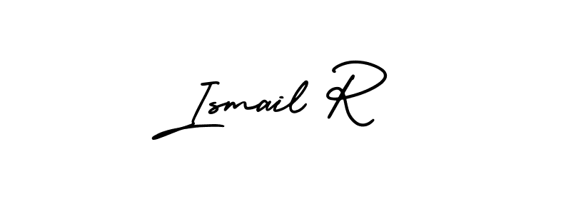 Also You can easily find your signature by using the search form. We will create Ismail R name handwritten signature images for you free of cost using AmerikaSignatureDemo-Regular sign style. Ismail R signature style 3 images and pictures png
