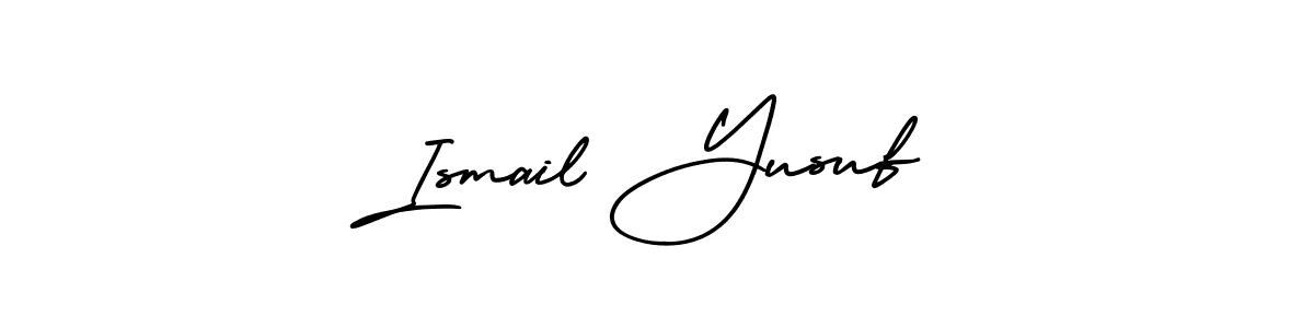 How to make Ismail Yusuf signature? AmerikaSignatureDemo-Regular is a professional autograph style. Create handwritten signature for Ismail Yusuf name. Ismail Yusuf signature style 3 images and pictures png