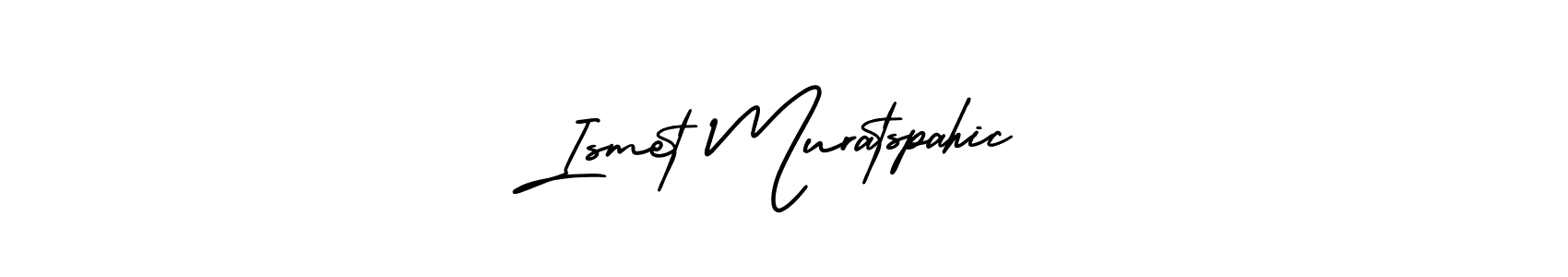 Create a beautiful signature design for name Ismet Muratspahic. With this signature (AmerikaSignatureDemo-Regular) fonts, you can make a handwritten signature for free. Ismet Muratspahic signature style 3 images and pictures png