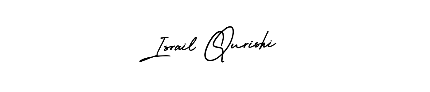 if you are searching for the best signature style for your name Israil Qurishi. so please give up your signature search. here we have designed multiple signature styles  using AmerikaSignatureDemo-Regular. Israil Qurishi signature style 3 images and pictures png