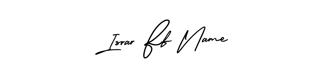 How to Draw Israr Ff Name signature style? AmerikaSignatureDemo-Regular is a latest design signature styles for name Israr Ff Name. Israr Ff Name signature style 3 images and pictures png