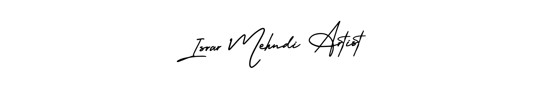 How to Draw Israr Mehndi Artist signature style? AmerikaSignatureDemo-Regular is a latest design signature styles for name Israr Mehndi Artist. Israr Mehndi Artist signature style 3 images and pictures png