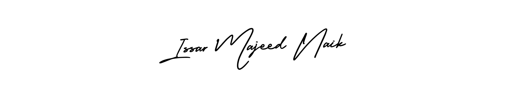 How to make Issar Majeed Naik name signature. Use AmerikaSignatureDemo-Regular style for creating short signs online. This is the latest handwritten sign. Issar Majeed Naik signature style 3 images and pictures png