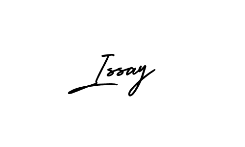 How to make Issay signature? AmerikaSignatureDemo-Regular is a professional autograph style. Create handwritten signature for Issay name. Issay signature style 3 images and pictures png