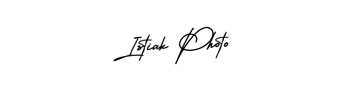 How to Draw Istiak Photo signature style? AmerikaSignatureDemo-Regular is a latest design signature styles for name Istiak Photo. Istiak Photo signature style 3 images and pictures png