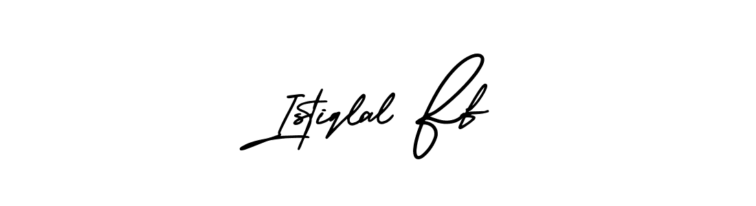 Create a beautiful signature design for name Istiqlal Ff. With this signature (AmerikaSignatureDemo-Regular) fonts, you can make a handwritten signature for free. Istiqlal Ff signature style 3 images and pictures png