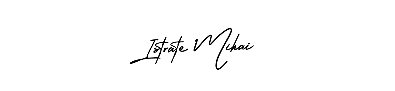 Also You can easily find your signature by using the search form. We will create Istrate Mihai name handwritten signature images for you free of cost using AmerikaSignatureDemo-Regular sign style. Istrate Mihai signature style 3 images and pictures png