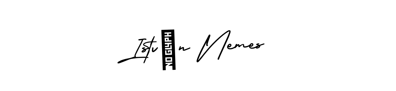Here are the top 10 professional signature styles for the name István Nemes. These are the best autograph styles you can use for your name. István Nemes signature style 3 images and pictures png