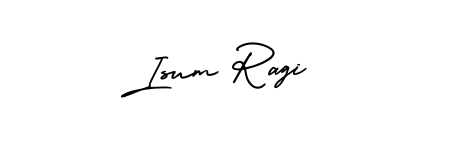 AmerikaSignatureDemo-Regular is a professional signature style that is perfect for those who want to add a touch of class to their signature. It is also a great choice for those who want to make their signature more unique. Get Isum Ragi name to fancy signature for free. Isum Ragi signature style 3 images and pictures png