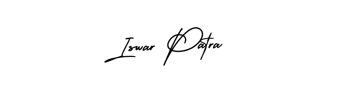 Make a beautiful signature design for name Iswar Patra. With this signature (AmerikaSignatureDemo-Regular) style, you can create a handwritten signature for free. Iswar Patra signature style 3 images and pictures png
