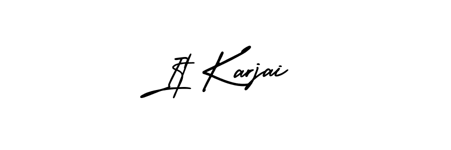 You can use this online signature creator to create a handwritten signature for the name It Karjai. This is the best online autograph maker. It Karjai signature style 3 images and pictures png