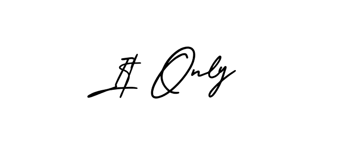 Here are the top 10 professional signature styles for the name It Only. These are the best autograph styles you can use for your name. It Only signature style 3 images and pictures png