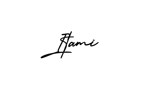 How to make Itami signature? AmerikaSignatureDemo-Regular is a professional autograph style. Create handwritten signature for Itami name. Itami signature style 3 images and pictures png